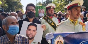 پیکر شهید مدافع نظم و امنیت در بسطام به خاک سپرده شد