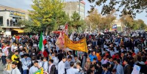 راهپیمایی باشکوه ۱۳ آبان در شاهرود