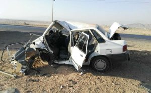 تصادف در محور شهمیرزاد- فولاد محله استان سمنان یک فوتی و ۶ مصدوم داشت
