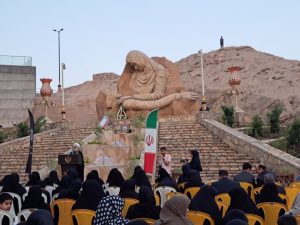 یادمان مادران شهید در گذر فرهنگی شاهرود رونمایی شد