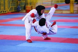 کاراته‌کای دختر نوجوان سمنان در مسابقات انتخابی تیم ملی مدال برنز گرفت