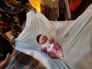 جشنواره ملی در دامغان با «گل‌غلتانِ» ۱۵۰ نوزاد پایان یافت