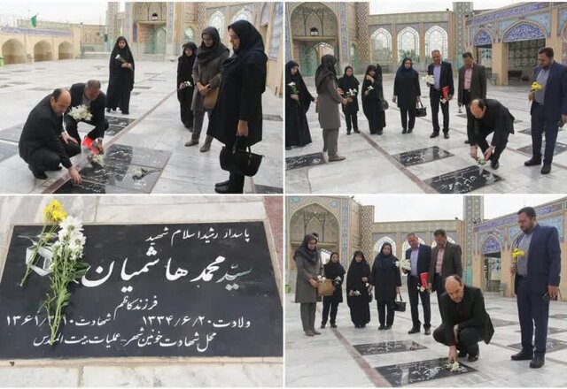 همزمان با سوم خرداد، سالروز آزادسازی خرمشهر، جهادگران جهاد دانشگاهی استان سمنان با حضور در گلزار شهدای آستان امامزاده علی اشرف(ع) ضمن گلباران و عطرافشانی مزار شهدا، بار دیگر با آرمان‌های امام و شهیدان تجدید پیمان کردند.