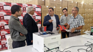 شتاب صنعت با تارهای نوری مخابرات؛ بازدید میدانی مدیر مخابرات استان سمنان از پروژه فیبرنوری شهرک صنعتی سرخه
